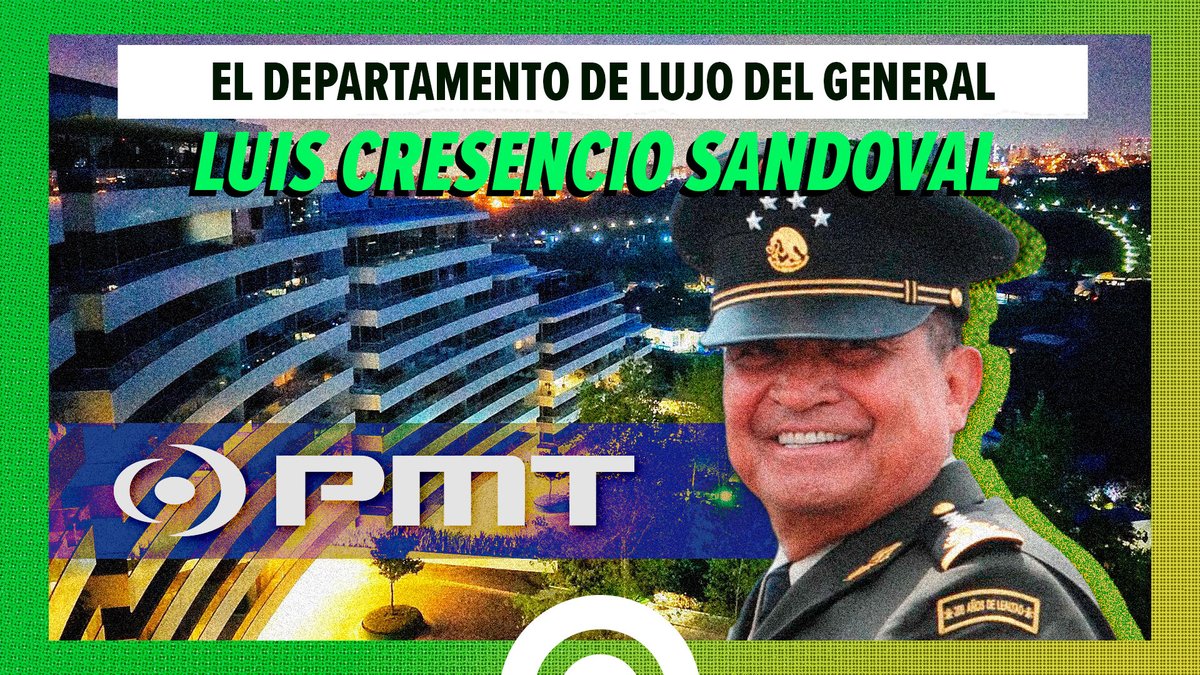 #ÚltimaHora ⚠️: Una proveedora de la @SEDENAmx le vendió al general Luis Cresencio Sandoval un departamento de lujo valuado en más de un millón de dólares. Abrimos hilo 🧵