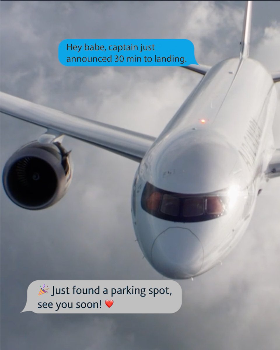 No need to cut the conversation short. Aeroplan Members now enjoy free in-flight texting on all Wi-Fi equipped aircraft. Our partnership with Bell means there’s even ✨more✨ to travel.