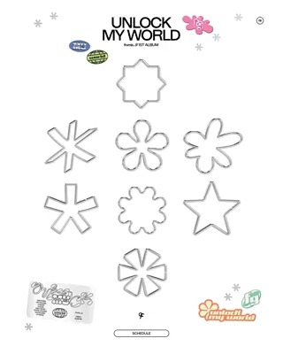 fromis_9 (프로미스나인) 1st Album [Unlock My World] Promotion Scheduler 2023.06.05 6PM(KST) #fromis_9 #프로미스나인 #Unlock_My_World
