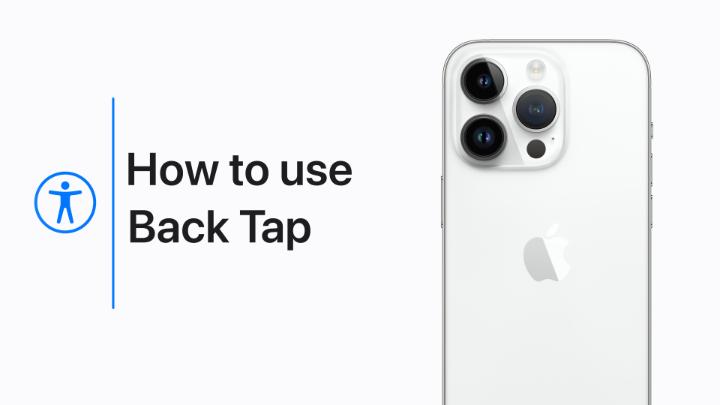 Take a screenshot. Lock your screen. Turn on Detection Mode. And much more, with Back Tap. #AppleAccessibility Perform an action of your choice when you double-tap or triple-tap the back of your iPhone. Here’s how:
