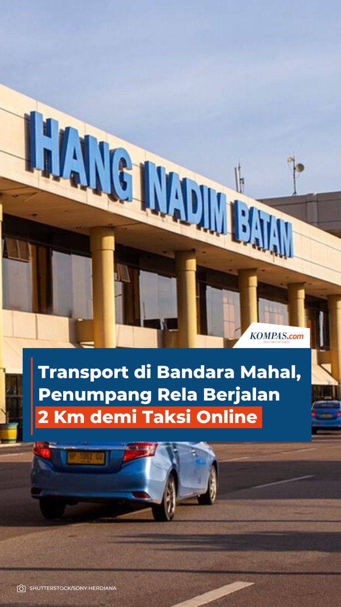 Transport di Bandara Mahal, Penumpang Rela Berjalan 2 Km demi Taksi Online.