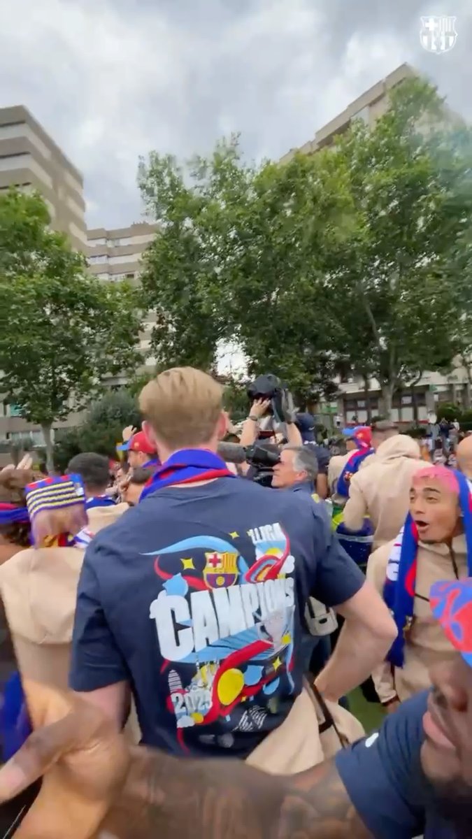 They just LOVE this Club here in Barcelona!
