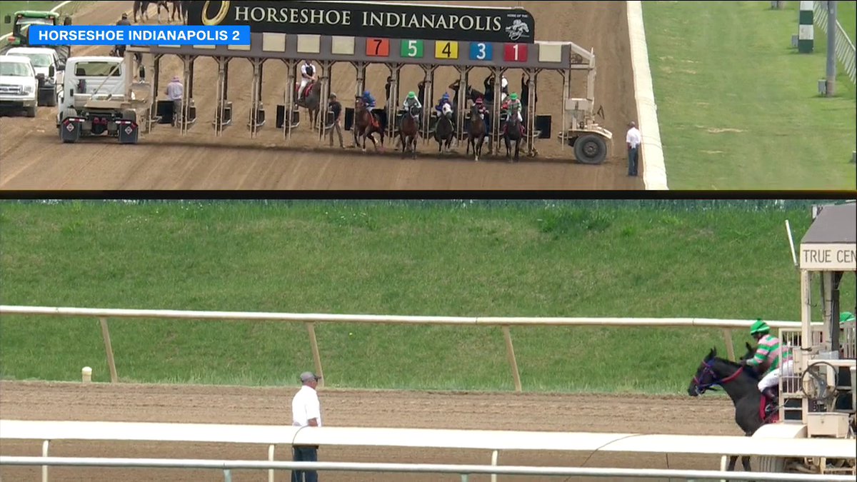 #5 LAUGH NOW ($6.40) goes wire to wire in race 2 at Horseshoe Indianapolis. The son of Vino Russo was ridden by Marcelino Pedroza, Jr. and is trained by John Ennis. Watch more on FanDuel Television Horse Racing Network.