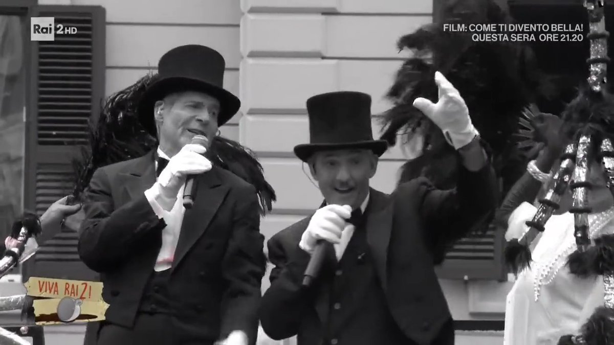 Hello Claudio, Hello Fiore 🔥 A #VivaRai2 si festeggia con il varietà!