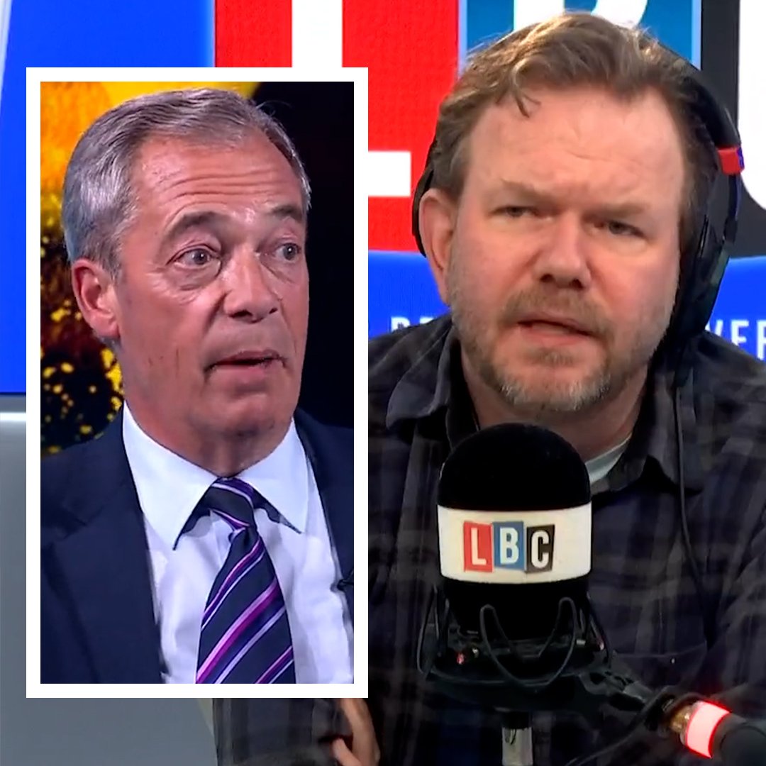 Nigel Farage 2017: "If Brexit is a disaster, I'll go and live abroad." Nigel Farage 2023: "Brexit has failed." ＠mrjamesob: "It's a shame of course that we're not in the EU anymore because then there'd be 27 countries to which he could move - more or less freely."