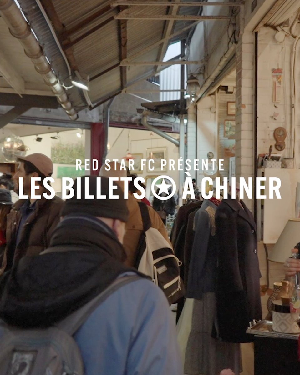 Fier de son ancrage, le Red Star FC ✪ a transformé ses dernières places en objets iconiques des célèbres Puces de Saint-Ouen. 14 objets personnalisés à chiner et à récupérer. Chacun d'entre eux offrant deux places pour assister au dernier match de la saison à Bauer. #BilletsÀChiner
