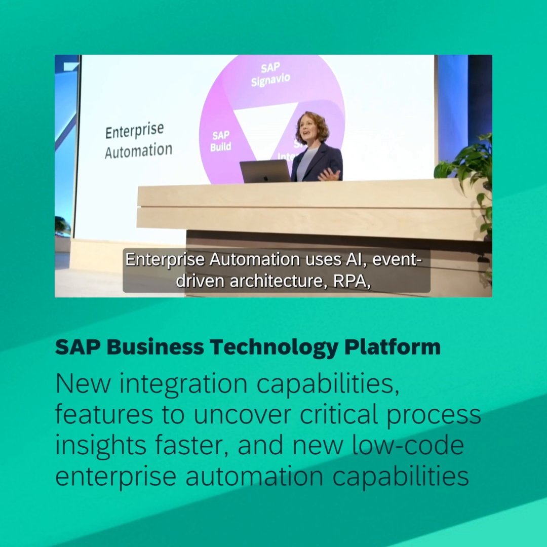 Let's get future-proof. Unpack the innovations coming to SAP Business Technology Platform this year: #SAPSapphire