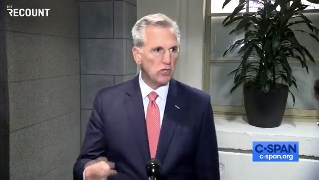 BREAKING: Kevin McCarthy just called to cut Social Security, Medicare, Medicaid, SNAP benefits and more — or else he will crash the global economy. 1/
