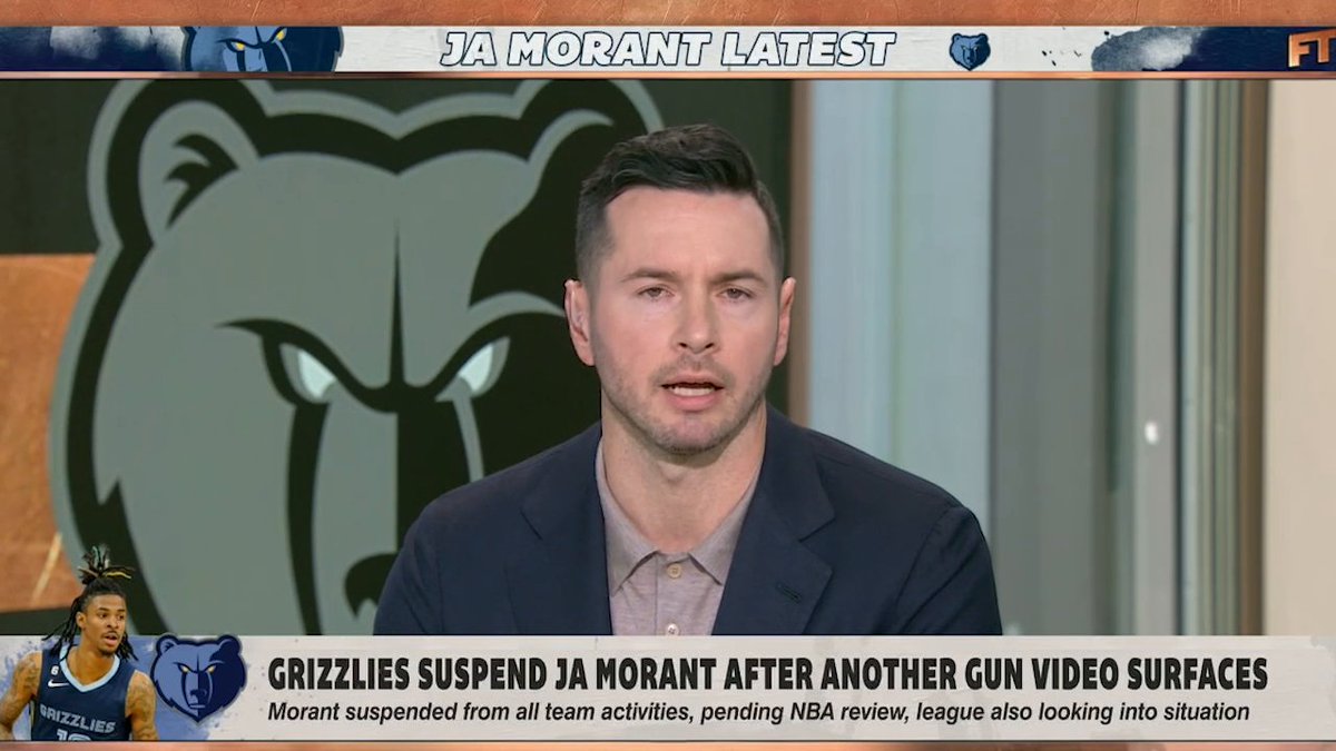 .JJ Redick reacts to the recent video of Ja Morant appearing to hold a gun: