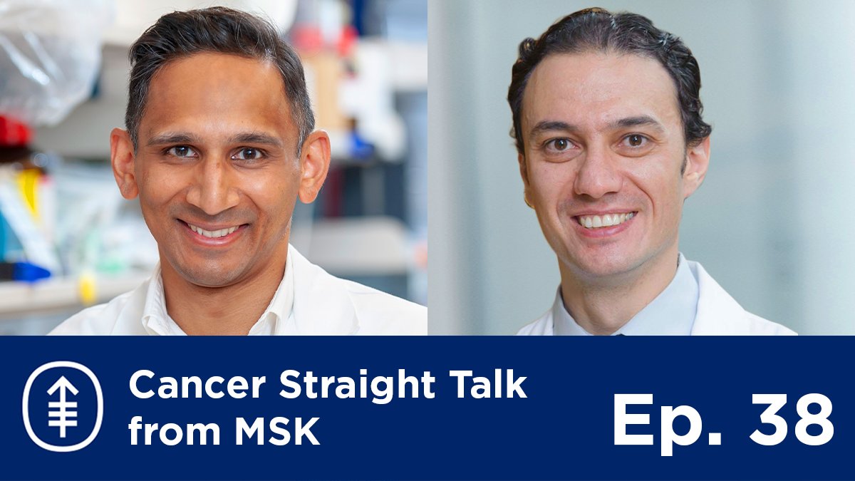 Vaccines and cancer are in the news. On the latest episode of the Cancer Straight Talk Podcast from MSK, Drs. Vinod Balachandran (@thevinodlab) and Dmitriy Zamarin MD PhD speak with Dr. Diane Reidy-Lagunes about their research into cancer vaccines. Listen here: