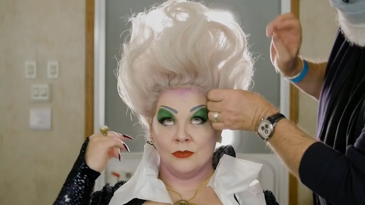 Melissa McCarthy becomes... 🔮#Ursula🔮