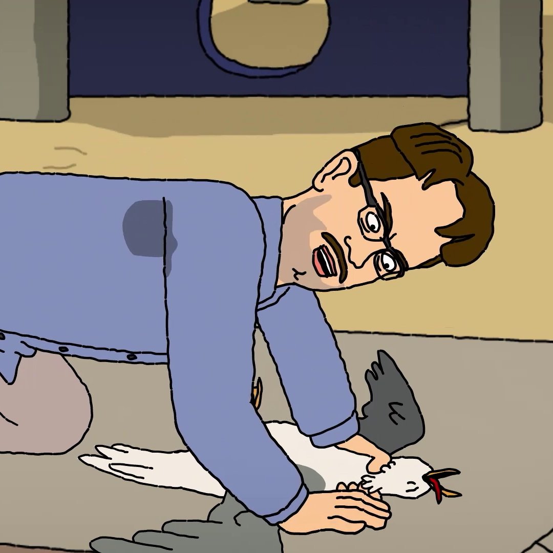 Never fight dinosaurs for sandwiches. New Royal Crackers Sunday at midnight. Next day on HBO Max #adultswim