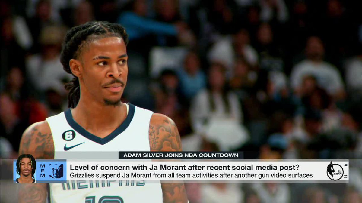 “Honestly, I was shocked when I saw this weekend — that video. Now, we’re in the process of investigating it." NBA Commissioner Adam Silver spoke on Ja Morant after his latest video.