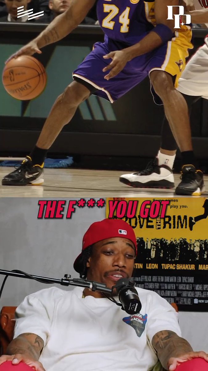 Kobe’s reaction to DeMar DeRozan wearing Jordans: "The fu*k you got on your feet?!" 😂😂 (via Podcast P with Paul George)