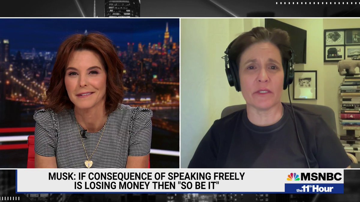 .Kara Swisher on why Elon Musk tweets about conspiracy theories: "Misinformation ultimately grabs people’s heads and squeezes it dry... I don't think he would say these things unless he actually believed them."
