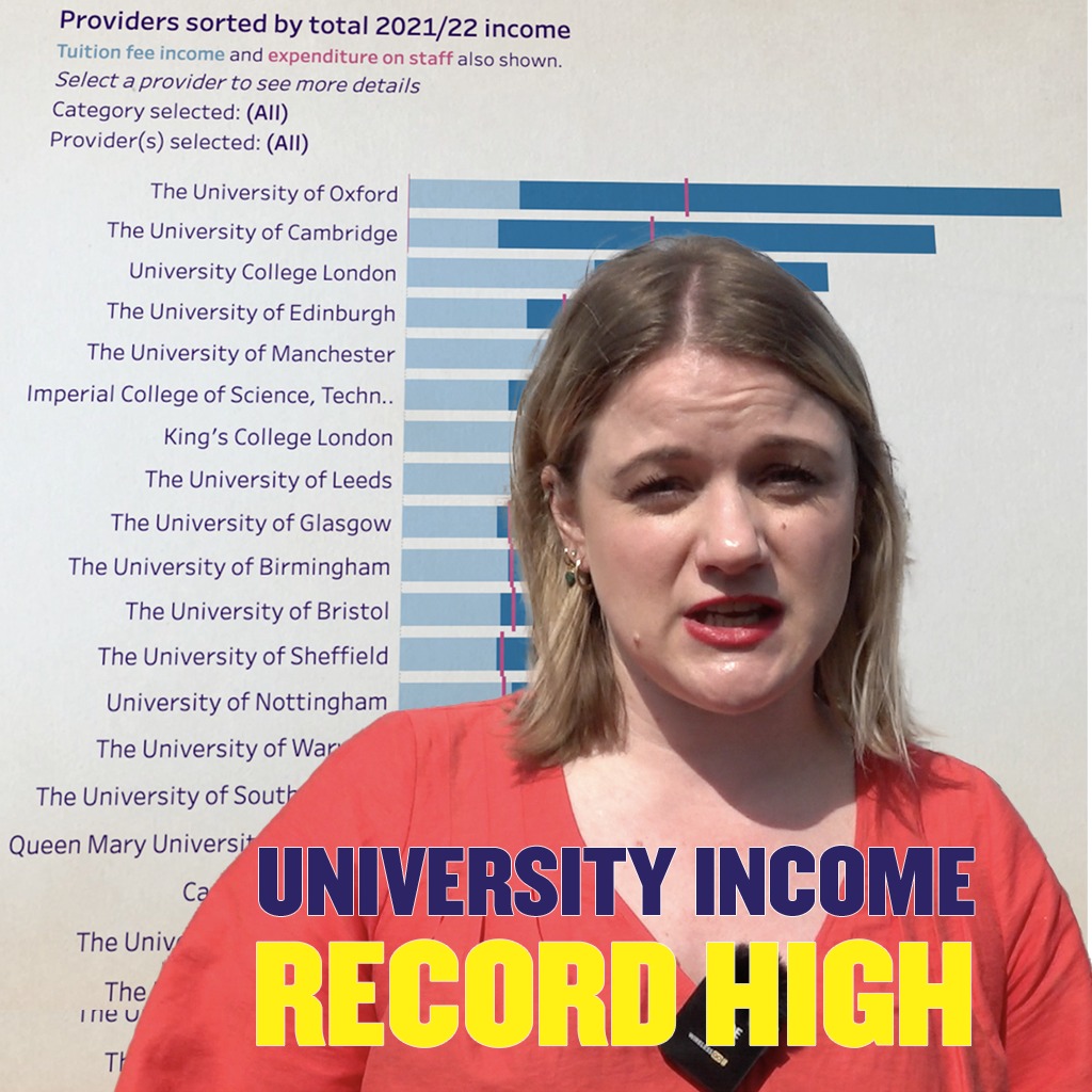 🚨NEW: Universities richer than ever but staff spend hits record low The surplus universities made last year is enough to raise pay by more than 10% But UCEA refuses to negotiate. At Congress we'll table plans to win this dispute Full story: #ucuRISING