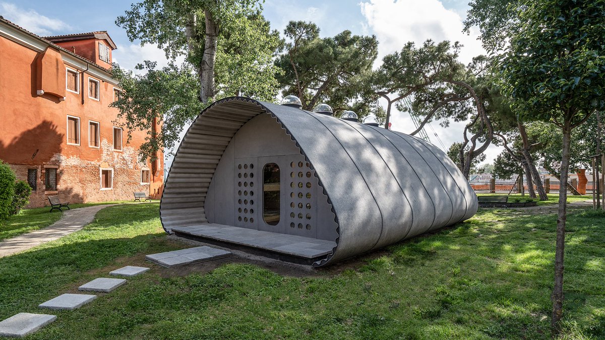 In this exclusive video produced by Dezeen for Holcim, architect Norman Foster introduces The Essential Homes Research Project, a housing prototype for displaced people. #paidpartnership