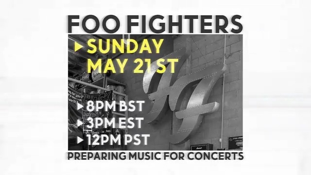 Tune in Sunday, May 21st for a FREE global streaming event featuring debut performances of new songs, behind the scenes footage &amp; a few surprises. Streaming at 8pm BST / 3 pm EST / 12 pm PST exclusively on Veeps.