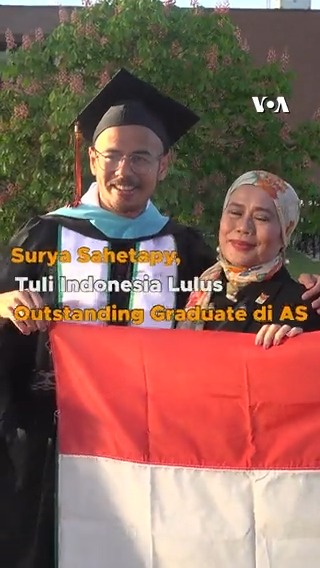 Setelah berhasil lulus S2 dengan beasiswa penuh, kini Surya Sahetapy tengah pertimbangkan jenjang S3. Surya selesaikan S2 jurusan Pendidikan untuk Tuli & Sulit Mendengar di Rochester Institute of Technology. Ia dapat beasiswa penuh sejak S1 dari Sasakawa-DeCaro Scholarship.