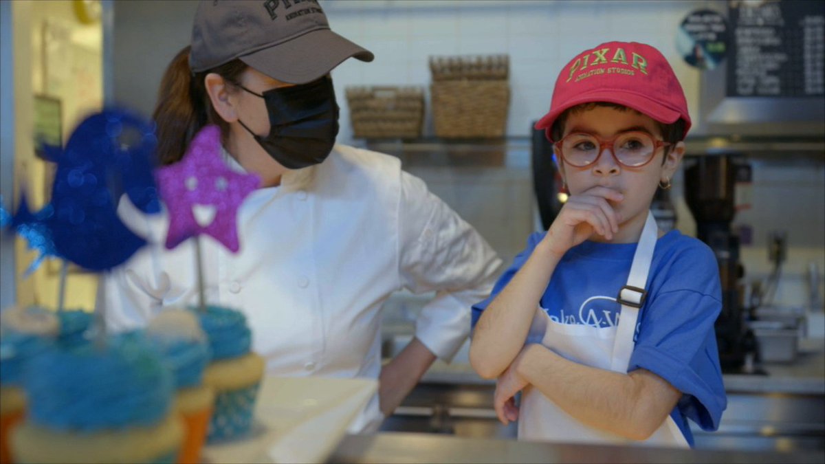 "I’m Raelyn and my wish is to be a pastry chef for a day at Pixar.” #DisneyWishes #NationalBakingDay For more than 40 years Disney &amp; Make-A-Wish America have worked together to deliver joy and life-changing experiences to kids and their families. Learn more at