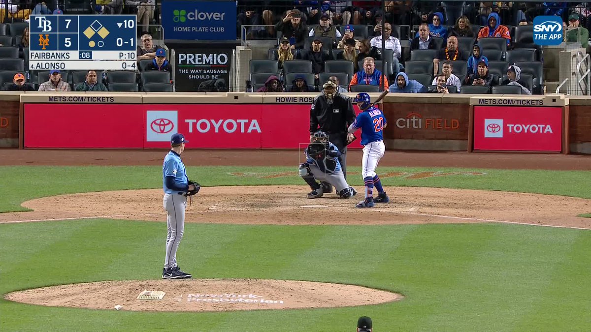 GET KNOCKED DOWN, GET BACK UP! PETE ALONSO WALKS IT OFF WITH A 3-RUN HOMER!