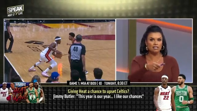 .Joy Taylor believes in her Heat! 🔥 #MiamiHeat #HeatCulture