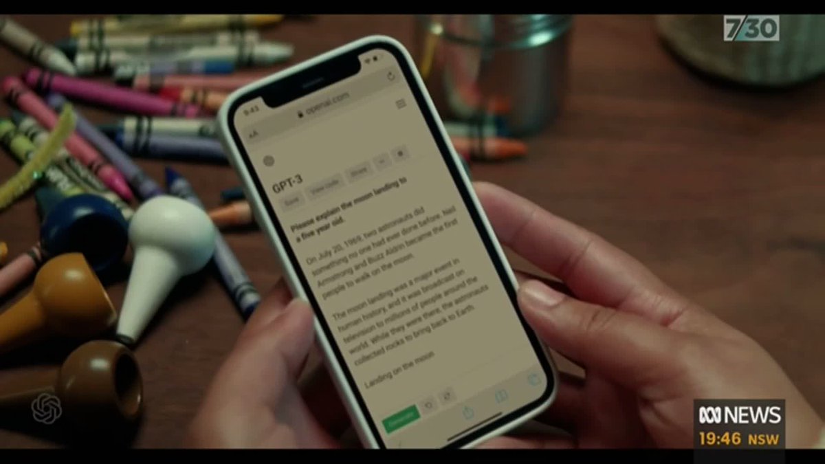 Artificial intelligence development is accelerating at such a pace that even the makers of the world's biggest generative AI app, ChatGPT, have asked for greater regulations to protect humanity. #abc730 Michael Vincent