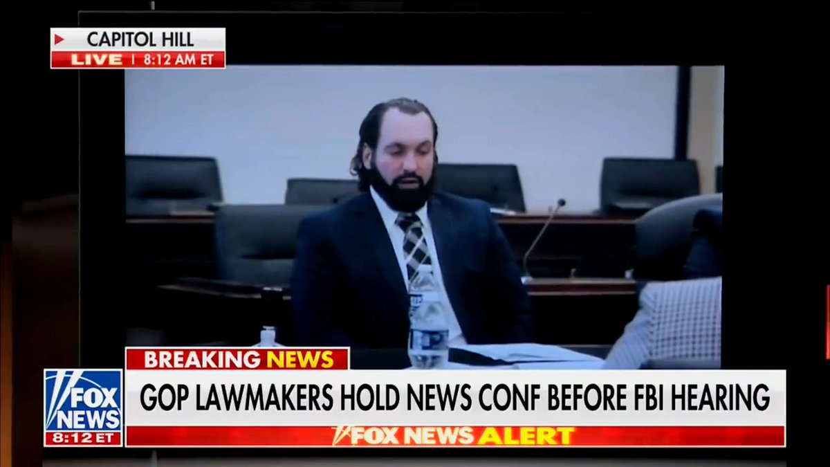 🚨BREAKING: Matt Gaetz forces reporters to sit through newly unveiled footage of FBI whistleblower depositions EXPOSING Regime’s clear weaponization against political enemies