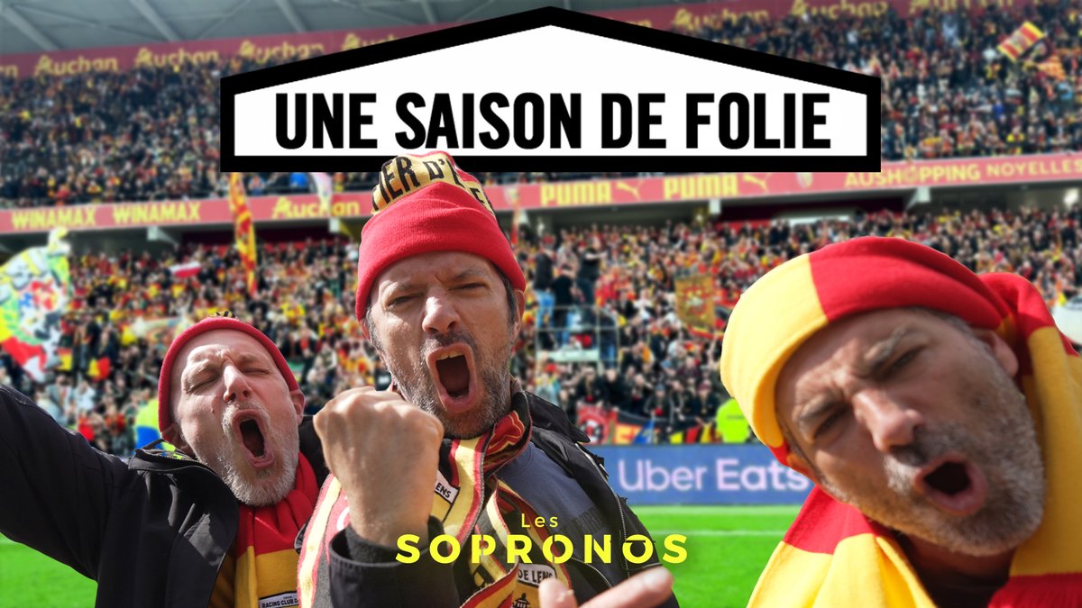 Plus que jamais, le RC Lens est en train de vivre une année historique. À cette occasion, le groupe de la Variété Franck Haise a décidé de soutenir le club en chansons pour cette fin de saison... de folie ! 🎶 #LesSopronos