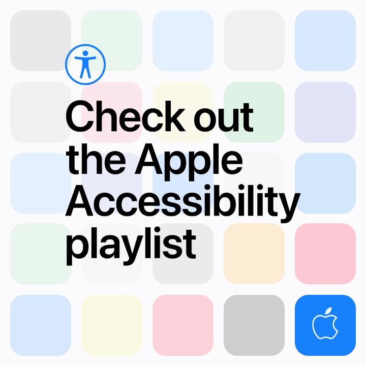 Accessibility features, designed specifically for you. #AppleAccessibility #GAAD To learn how to use built-in features like VoiceOver, AssistiveTouch, Detection Mode, and more, check out our playlist on YouTube: