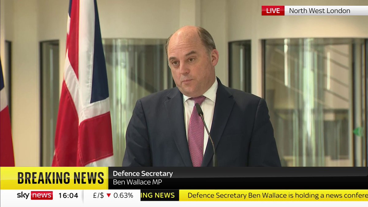 Defence Secretary Ben Wallace says that "without a doubt" Russia has the "intent and capability" to target underwater energy and communication lines, adding that this is a "vulnerable" area. Latest: 📺 Sky 501, Virgin 602, Freeview 233 and YouTube