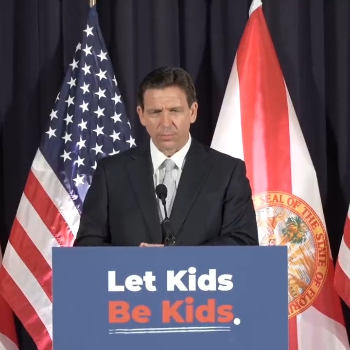 Public bathrooms, changing rooms, and locker rooms in Florida will have separate facilities based on biological sex. Our wives and daughters deserve protections from woke ideology run amok.