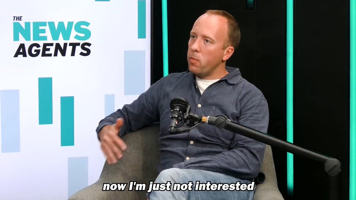 “Stop. Stop. Stop. Lewis. Don’t interrupt me. Because I’m going to say something I’d like you to listen to…” @matthancock and Lewis Goodall come to blows. Listen on Global Player