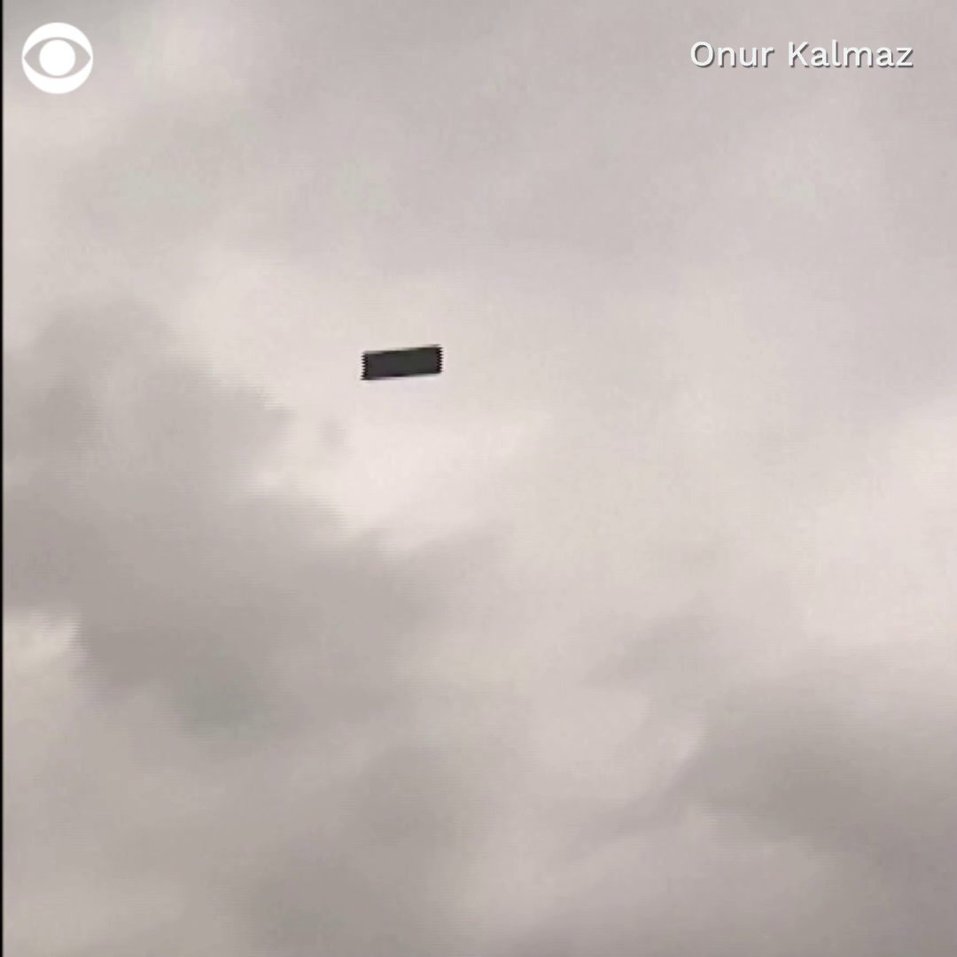 A sofa went flying off a high-rise building in Ankara, Turkey following strong winds and rain that battered the city. No one was hurt, and witnesses say the sofa fell into a garden after it crashed into nearby buildings.