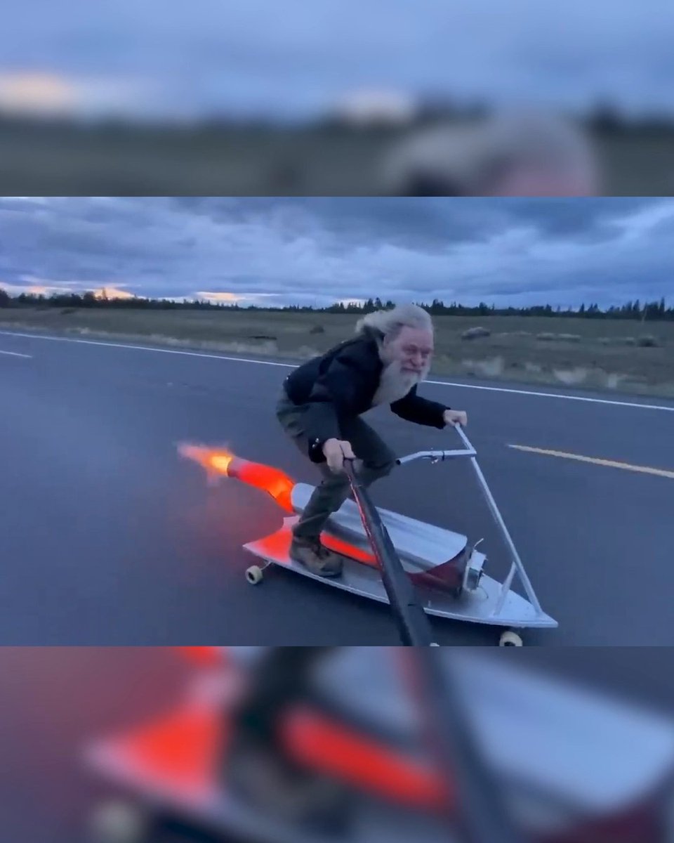 He builds and sells pulsejet-powered machines 😳 (via Robert Maddox/YouTube)