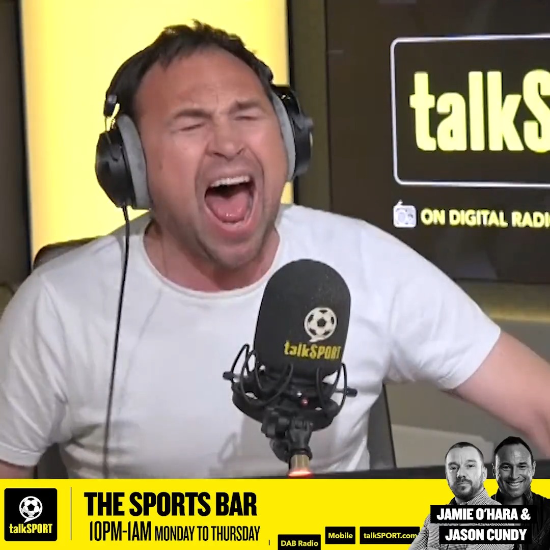 HAAAAAAAS ANYONE SEEN Jason Cundy couldn’t let Peterborough fan and talkSPORT host Adrian Durham get away from this HAS ANYONE SEEN 🤣