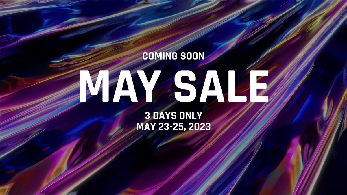 📣📣 MAY SALE 📣📣 💥 40% Off #MaxonOne 💥 30% Off New Annual Subscriptions of Individual Products ➡️ #Cinema4D #Redshift #RedGiant #ZBrush
