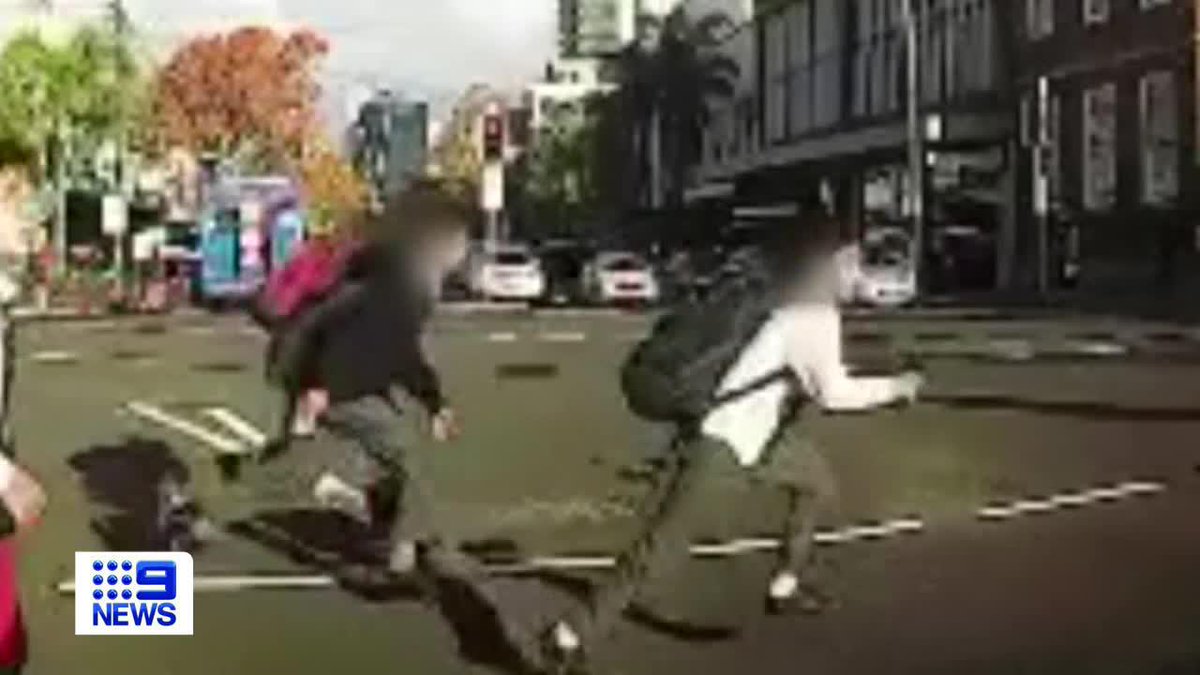 Dashcam vision has revealed the moment when three schoolboys were hit by a driver at Crows Nest. All three are tonight in a stable condition, while the accused driver, an 18-year-old international student, today faced court. Damian Ryan #9News MORE: