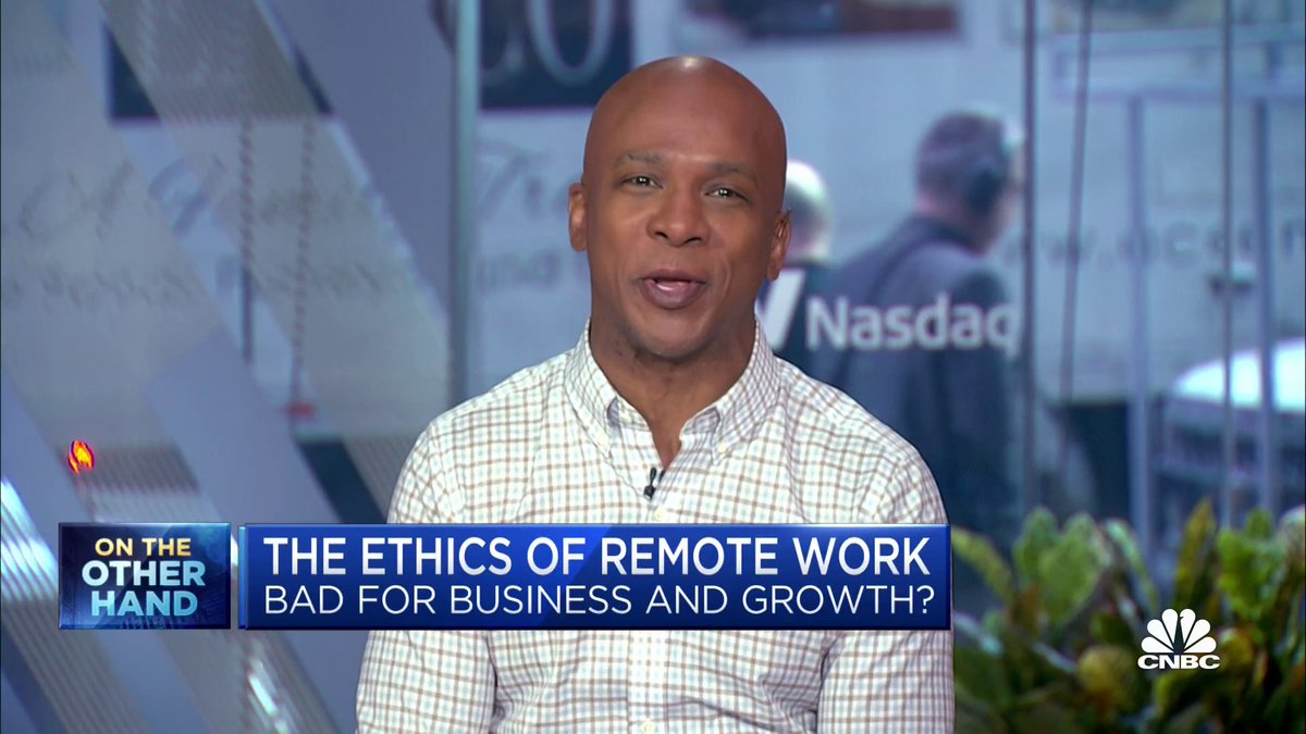 Is working-from-home morally wrong? Elon Musk thinks so. But Jon Fortt weighs both sides of the argument #OnTheOtherHand: