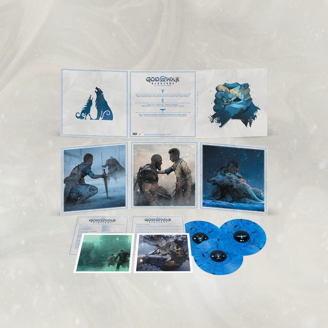 The epic saga continues. Unleash the power of the Gods with the God of War Ragnarök Vinyl by Sony Music Soundtracks & Milan Records️ ❄️ Immerse yourself in the captivating soundscape of the Norse realms, now available in 5 mesmerizing variants: