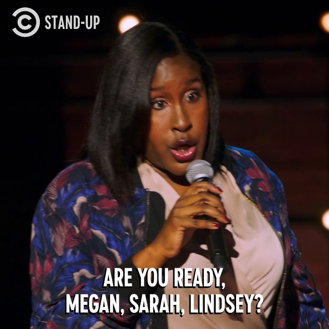 “This is for all you Megans, Sarahs, and Lindseys out there.” @blacktress Full special now streaming on YouTube: