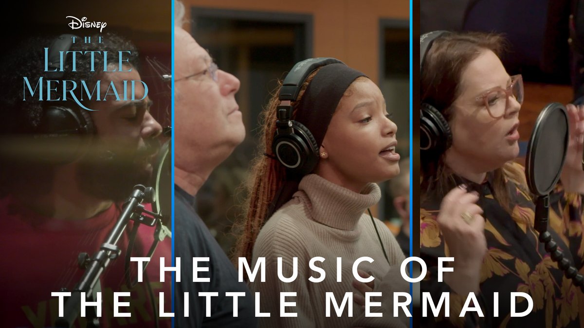 “I’m getting chills just thinking about it.” Go under the sea with the cast, filmmakers, and songwriters behind the music of #TheLittleMermaid!
