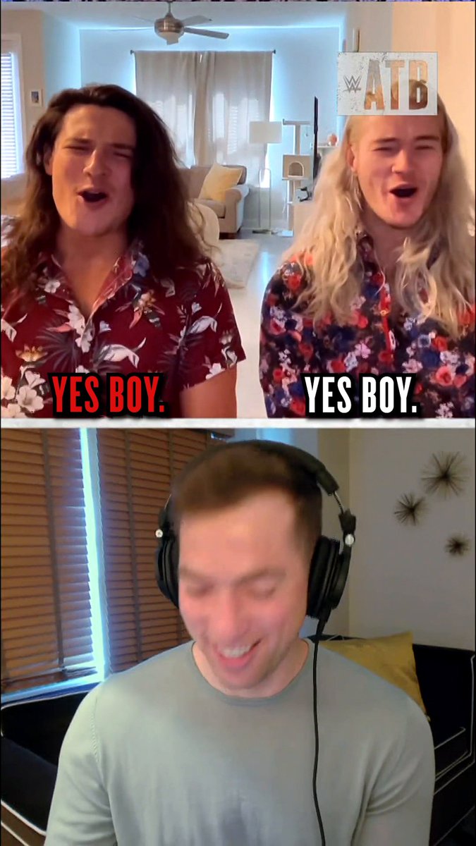 Singing in the shower? YES BOY! ๐ The New Day? NO BOY ๐ Elton Prince ๐โ ๏ธ & KIT๐ชWIL๐ชSON๐ช play a rapid-fire round of "Yes Boy or No Boy?" with Corey Graves & Kevin Egan on #AfterTheBell, available now wherever you get podcasts! ๐ง: