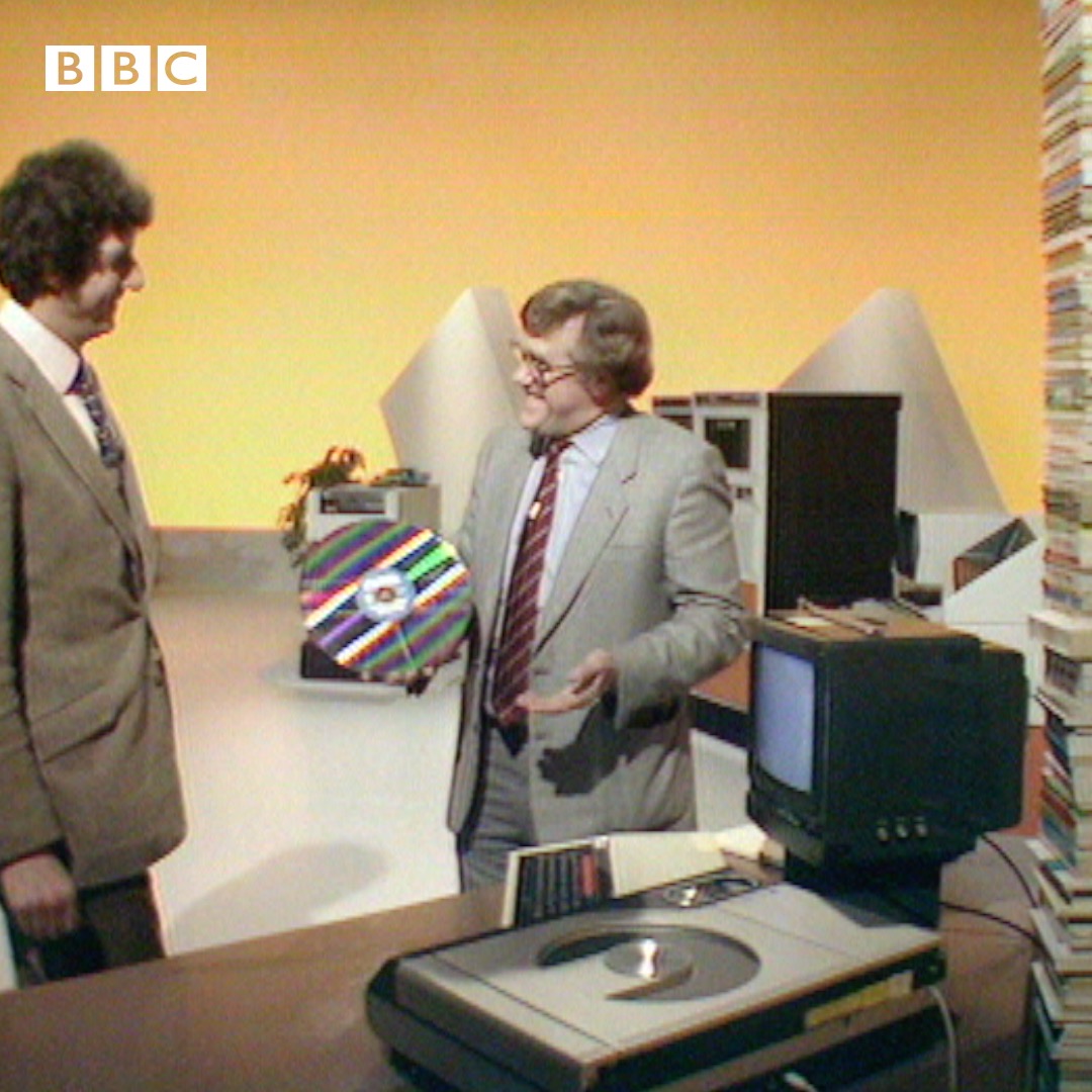 1982: this episode of BBC's Computer Programme covered the latest advances in computer storage [video: