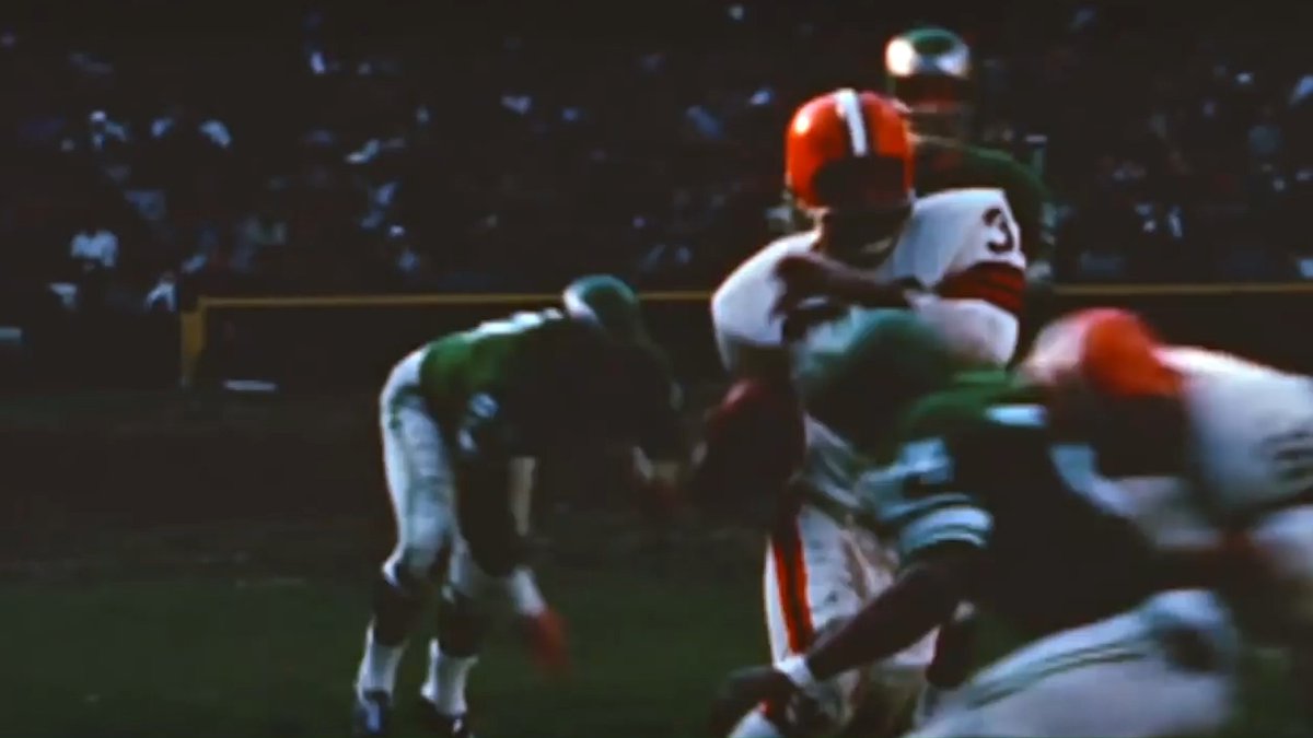 Although it’s been 58 years since Jim Brown played his final NFL game, his reputation as one of the most dynamic players to ever step on a football field transcends generations. #HOFForever