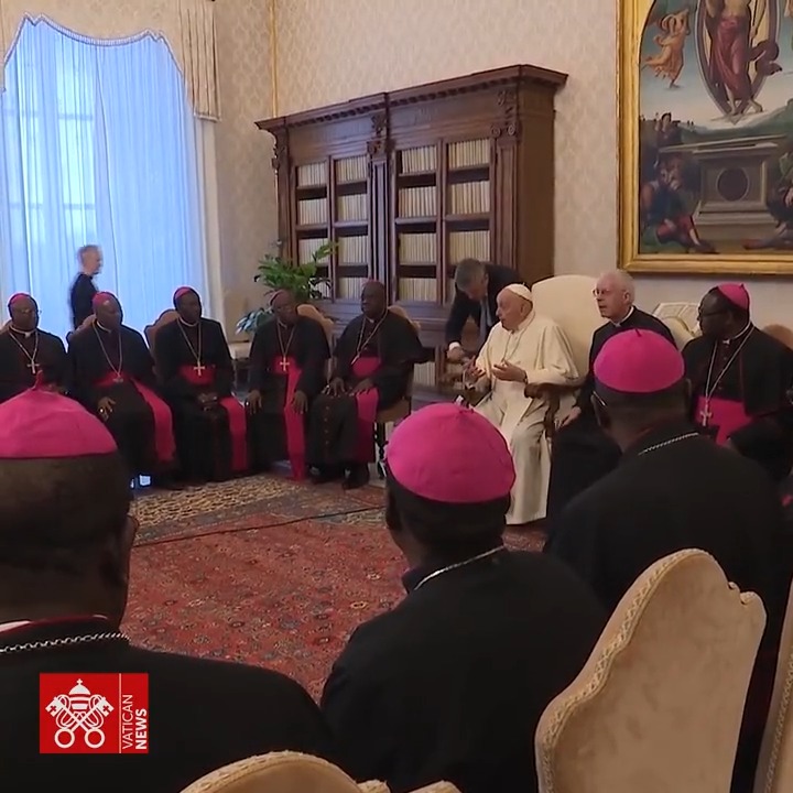 Pope Francis meets Friday with the Bishops of Tanzania during their "ad Limina Apostolorum" visit, which consists of meetings with various Vatican offices and the Pope.