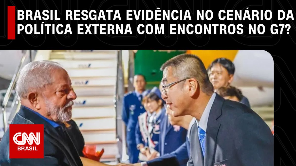 Os comentaristas da CNN Joel Pinheiro e Janaina Paschoal, a jornalista Rachel Sheherazade e o jornalista Boris Casoy debatem se o Brasil resgata evidência no cenário da política externa com encontros bilaterais na cúpula do G7 #CNNArena