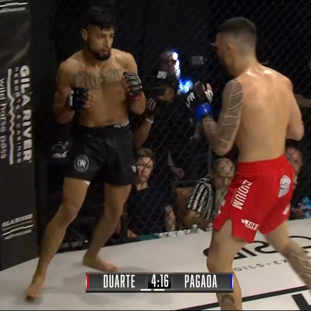 Aupuni Pagaoa CONNECTS! 💥 [ #LFA158 LIVE NOW on #UFCFIGHTPASS ]