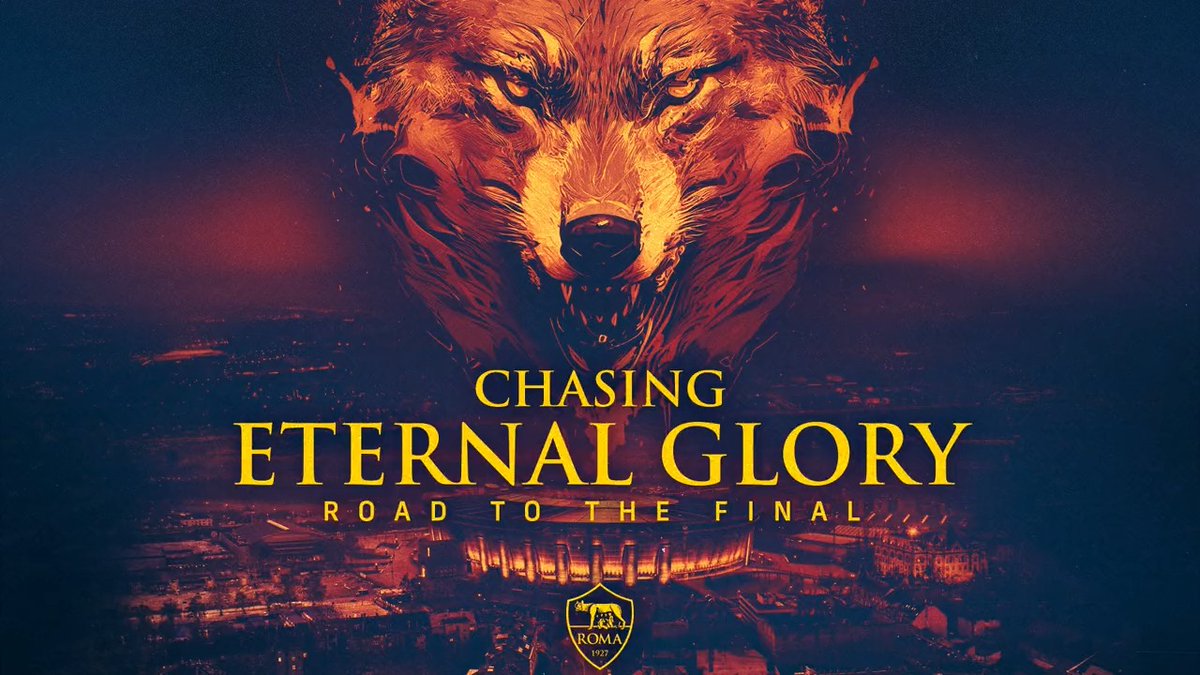 🟨 𝐂𝐇𝐀𝐒𝐈𝐍𝐆 𝐄𝐓𝐄𝐑𝐍𝐀𝐋 𝐆𝐋𝐎𝐑𝐘 🟥 🐺 Zoom | La storia è adesso 🔥 #ASRoma #UELfinal