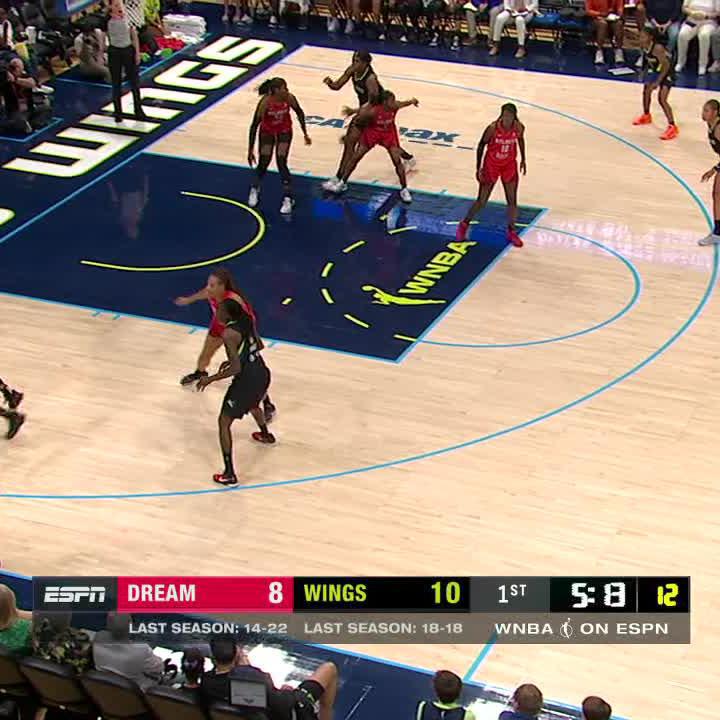 Arike Ogunbowale showin' out‼️😤 Arike Ogunbowale 📺 ABC